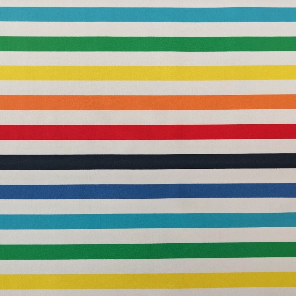 Primary Rainbow Stripe Rashguard